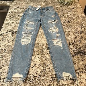 American Eagle, mom jeans, brand new with tags.
